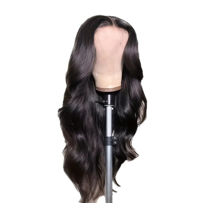 Femmes Synthétique Black Big Wave Wig