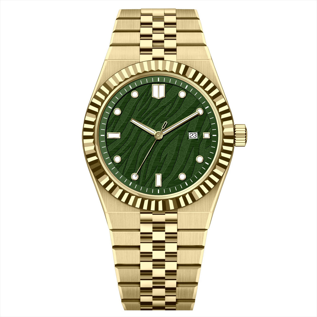 Montre Quartz pour hommes en acier haut de gamme