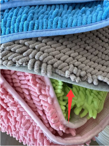 Tapis antidérapant en peluche de porc de Guinée