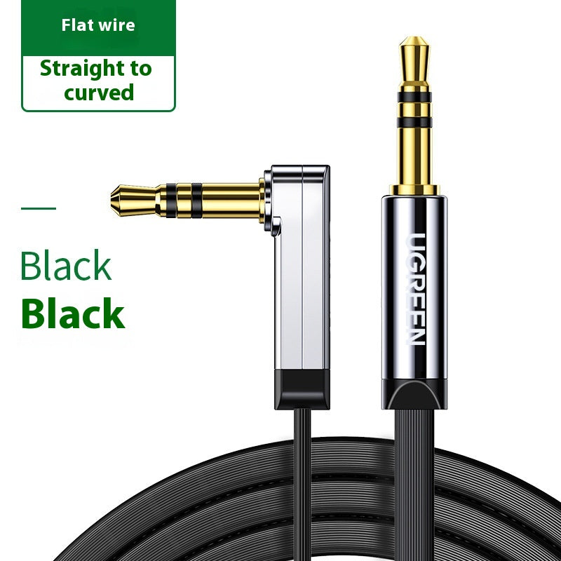 Car Aux Audio Cable 35mm Applicable à l'équipement sonore pour Cable d'écouteur cellulaire