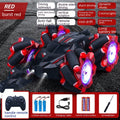 24G Télécommande sans fil haute vitesse Car Light Music 4 roues motrices Double face Drivi