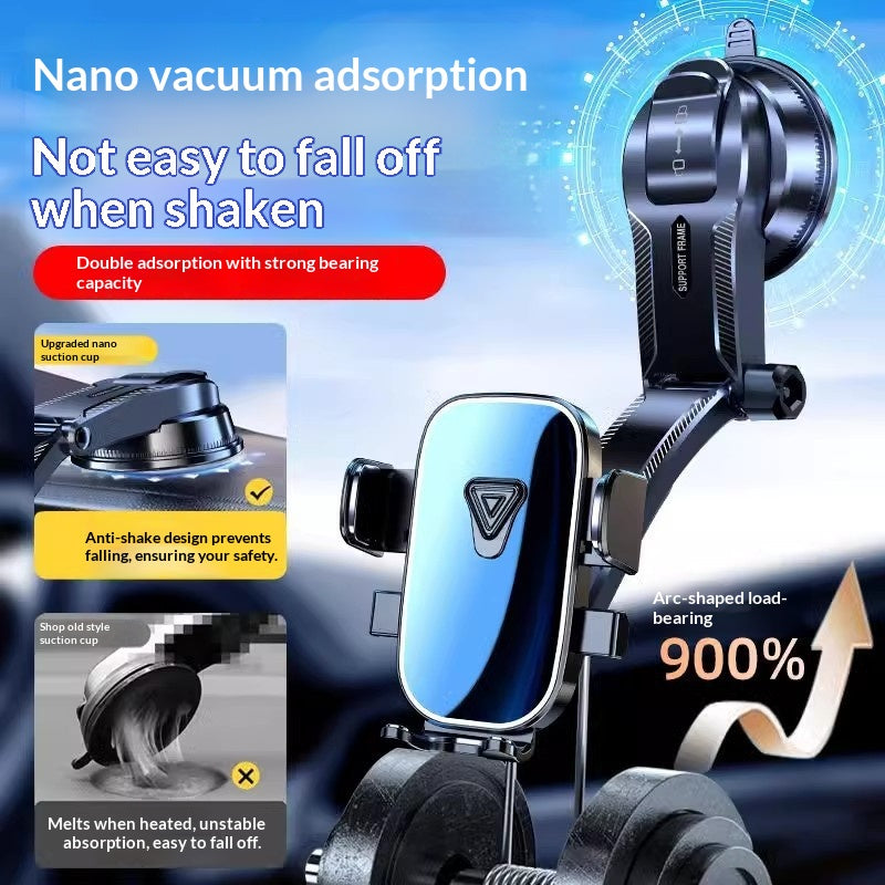 Support de téléphone de voiture pour le tableau de bord et la console du centre