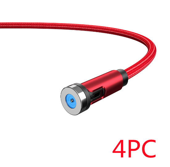 Câble magnétique rotatif Essager 360 degrés USB Type C Câble de charge Magnet de charge rapide Ch
