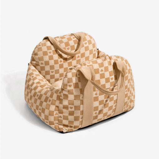 Car Kennel imperméable antidérapant antidérapant antidérapant sac d'animal amovible