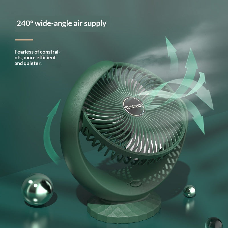 Dortoir de bureau et maison USB alimenté Mini ventilateur portable