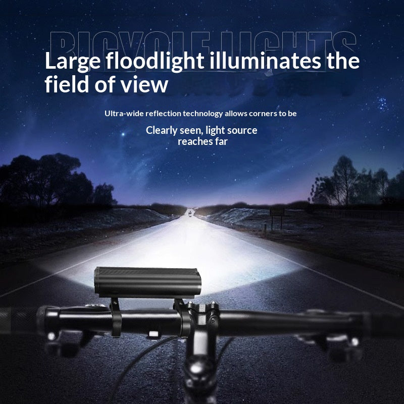 Phare de vélo de longue durée de haute luminosité