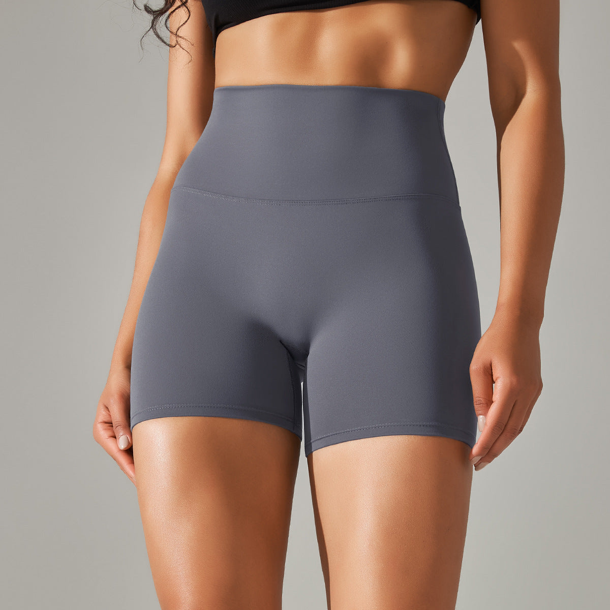 High Waist Hip Lift Fitness Pantalon sport féminin Belly Contracting quotidien porter hors de la rue T