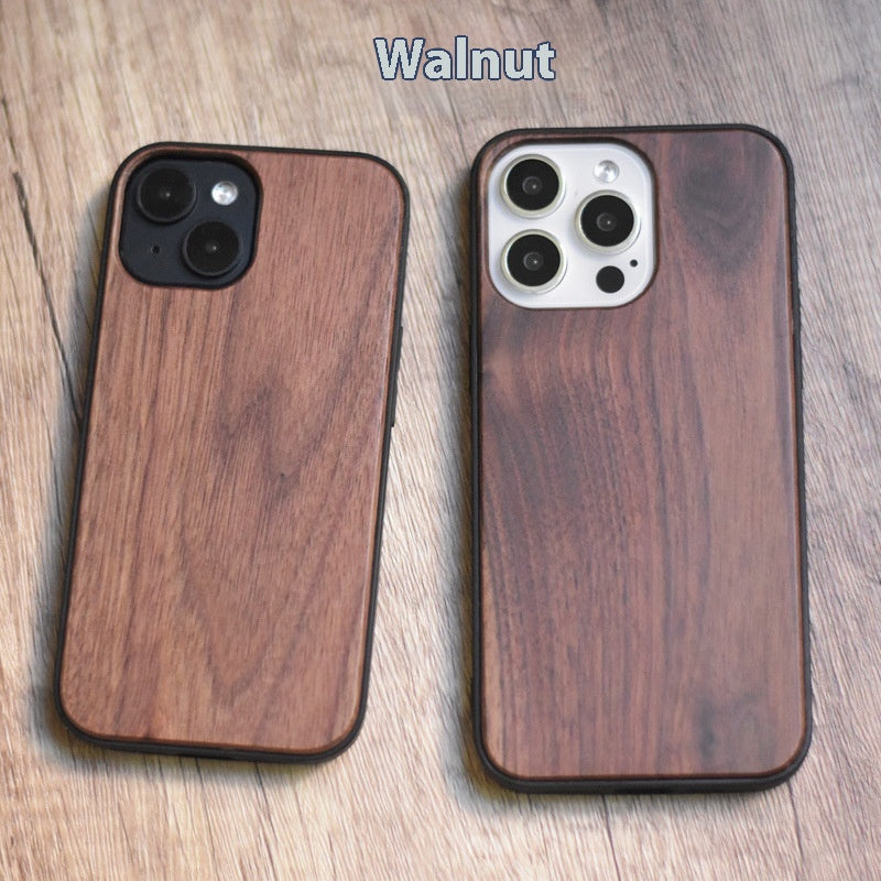 Boîtier de téléphone léger en bois massif