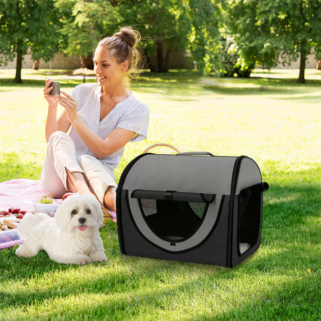 Tissu pliant Pawhut Soft Pet Crate