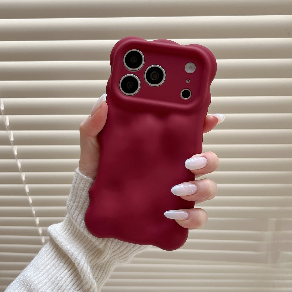 3D Meteorite Wave Case Téléphone compatible