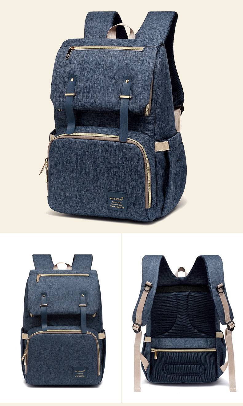 Lait Daddy Sac à Dossard Étanche Sac à Dos de maman Pack de grossesse USB Bouteille de recharge Heati