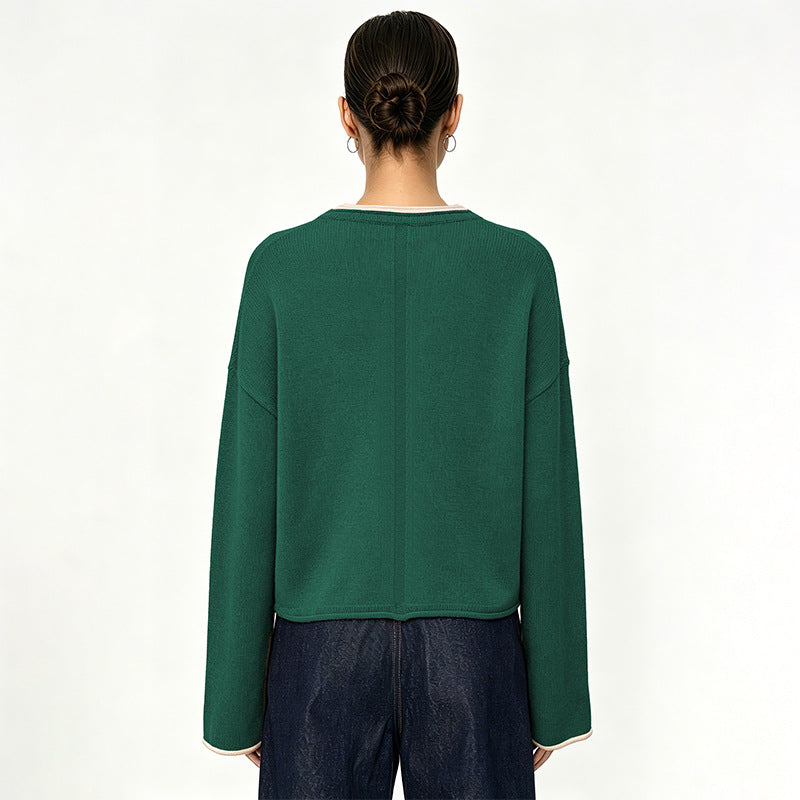 Women's Pullover Round Neck Casual Top