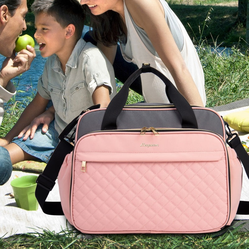 Grande capacité porte-main Multifonctionnel Crossbody Oxford Couche sac