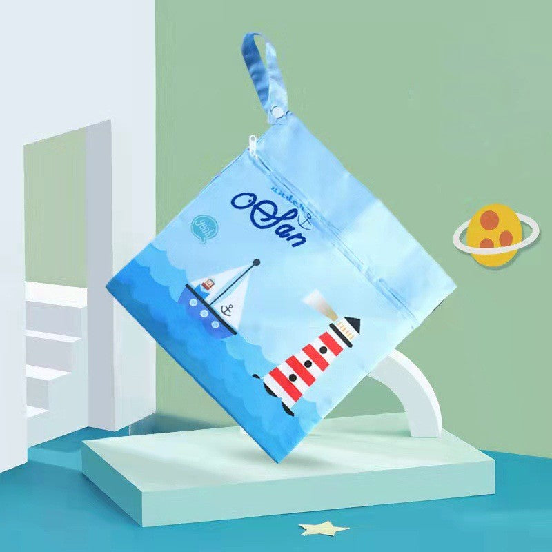 Sac de rangement pour couches étanches bébé