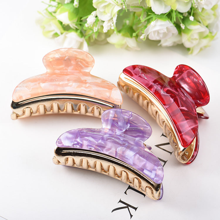 Mode femme Grandes Barrettes acryliques