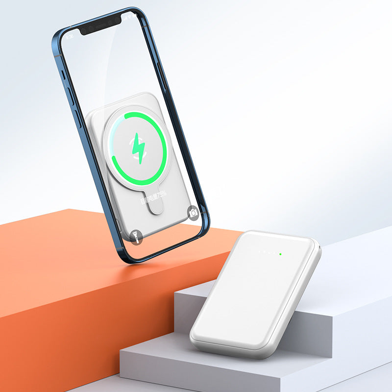Alimentation de recharge sans fil portable magnétique populaire