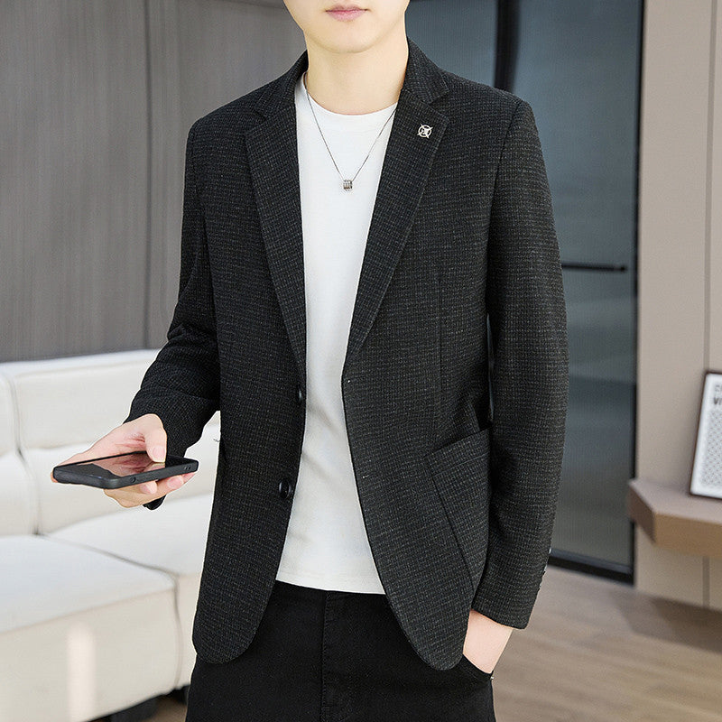 Veste de costume occasionnel pour hommes
