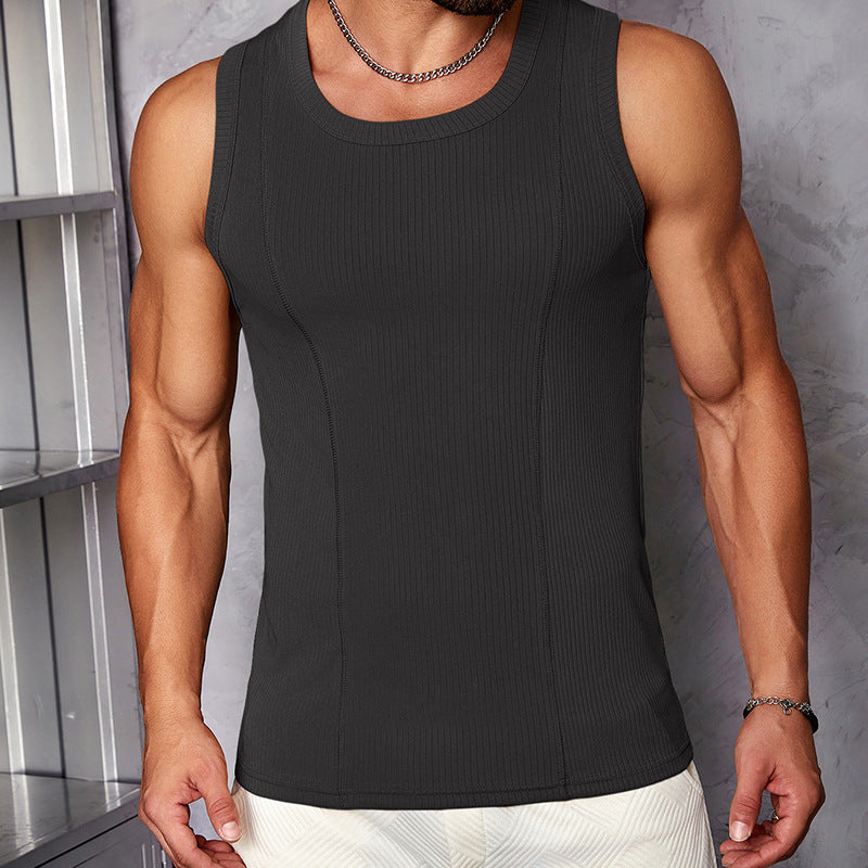 Texture combinée Veste surdimensionnée pour les hommes Sports d'été Loisirs