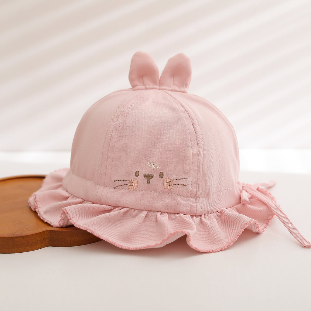 Bandeau d'oreilles de lapin pour enfants avec visage de lapin cartoon