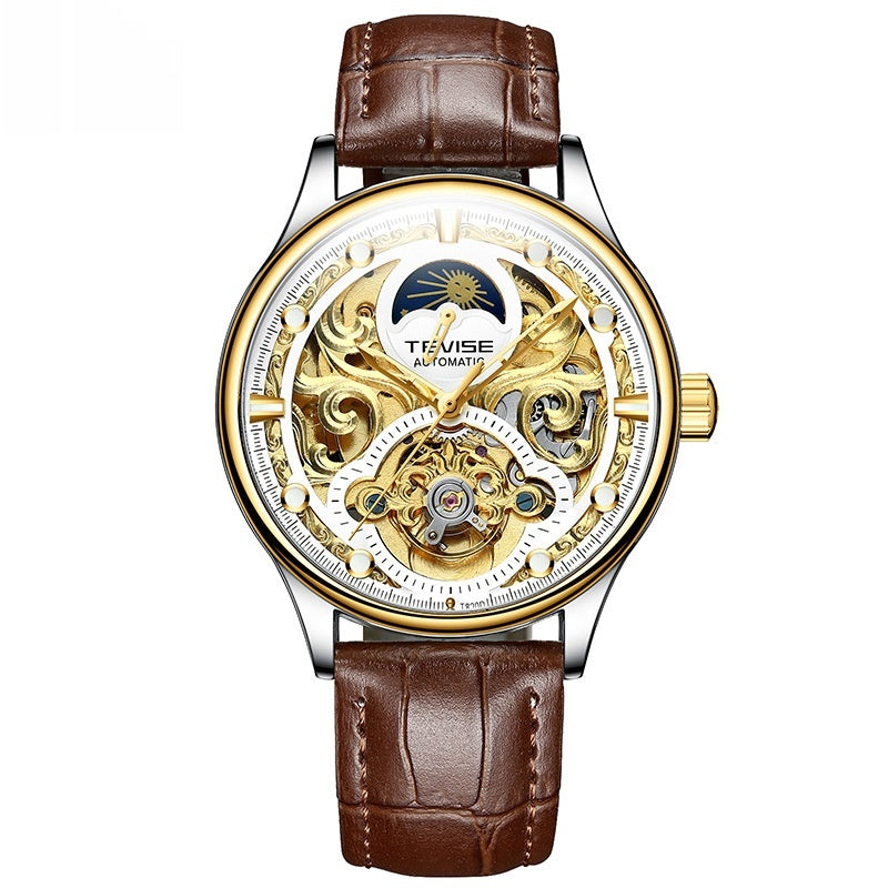 Men's Mechanical Watch Automatic Self-Winding Business Leisure Waterproof