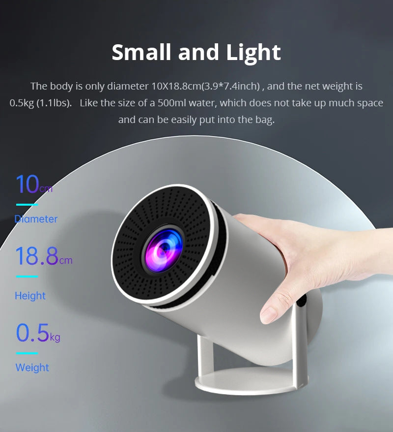 Barrel Machine Hy300 Smart AnzhuoHD Écran de projection Accueil Recommander Projecteur