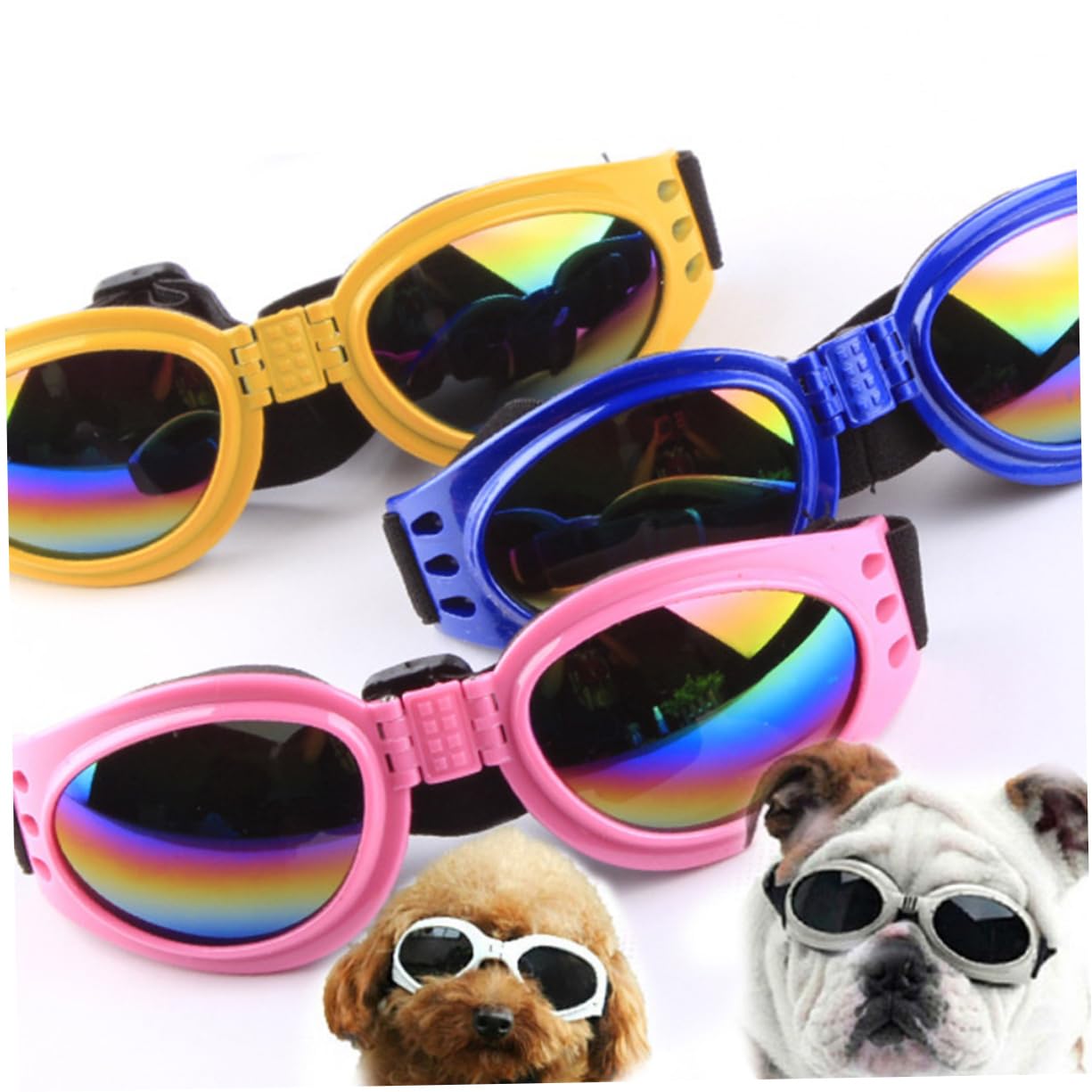 1 pièce, Lunettes de soleil pour chiens, lunettes, lunettes de soleil pour chiens, retriever doré coupe-vent, soleil spécial