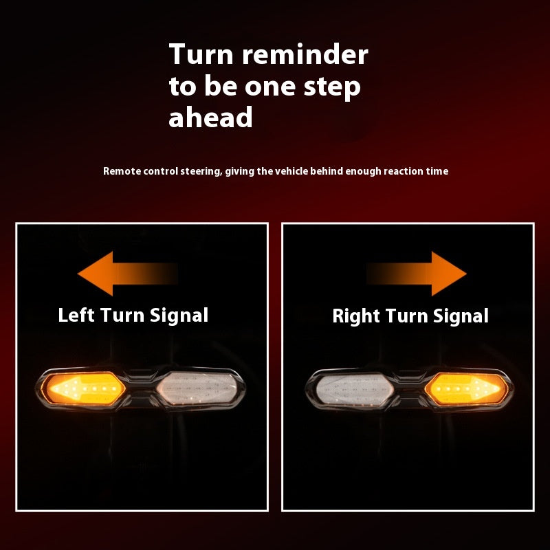 Créatif Intelligent Induction Brake Warning Bicycle Light