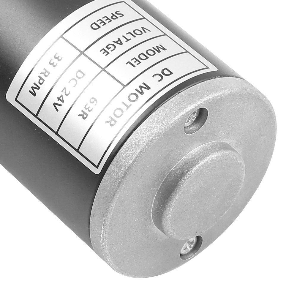 24V DC Adaptateur de vitesse du moteur électrique de vitesse Adaptateur réversible Boîte de vitesse moteur 30W