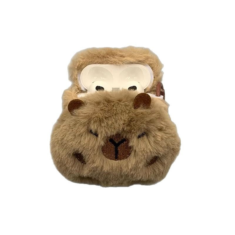 Manches d'oreilles en peluche en trois dimensions Cute Capabala