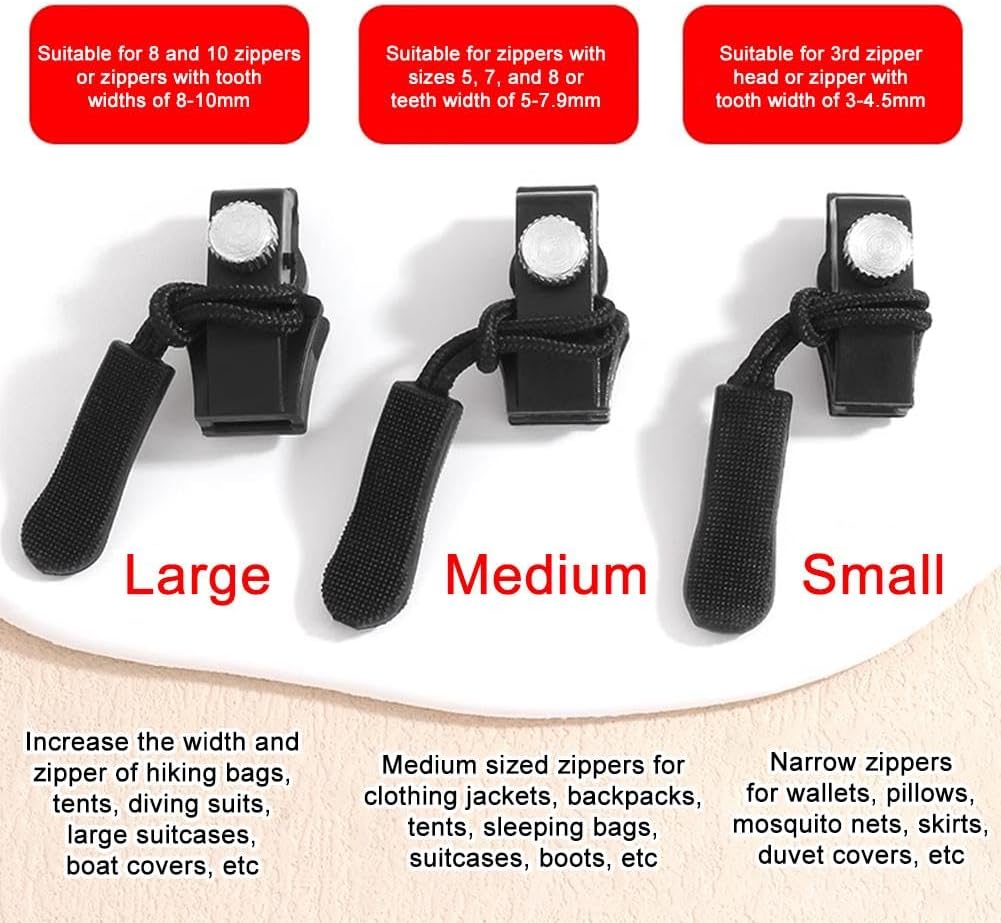 30 PCS Universal Zipper Kit de réparation