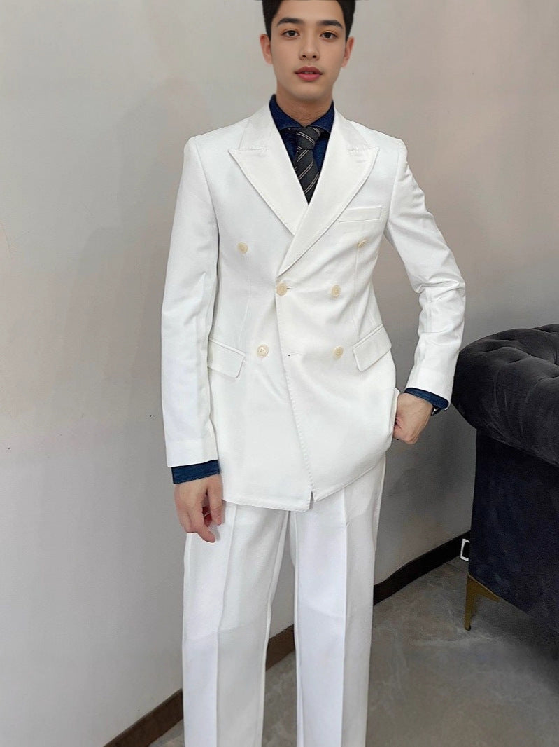 Ensemble à deux pièces pour hommes Slim-Fit à deux brasses