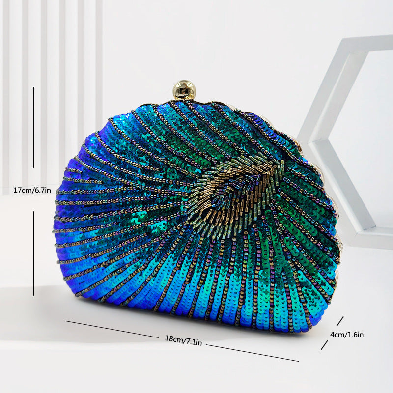 Sac à main vintage pour femme Perled à épaule unique