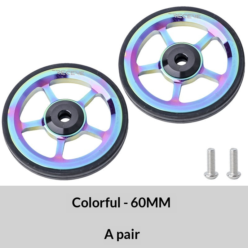 Roue de traction vélo pliante Roue facile à utiliser