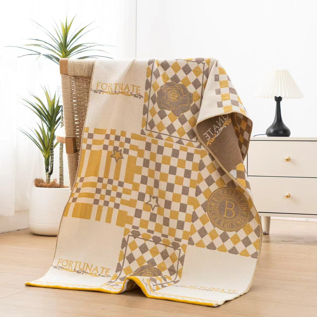 Serviette de bain en coton Gauze à quatre couches