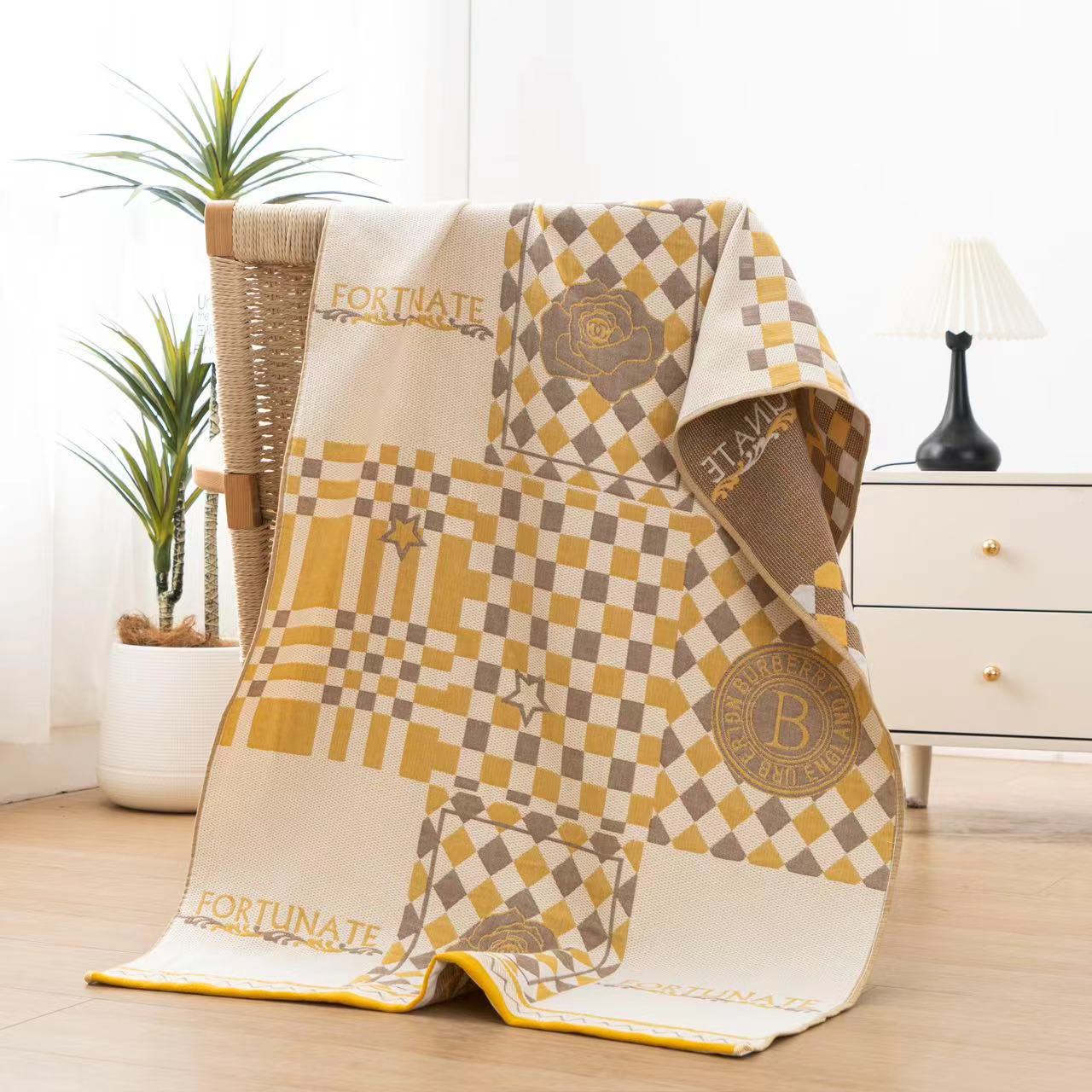 Serviette de bain en coton Gauze à quatre couches