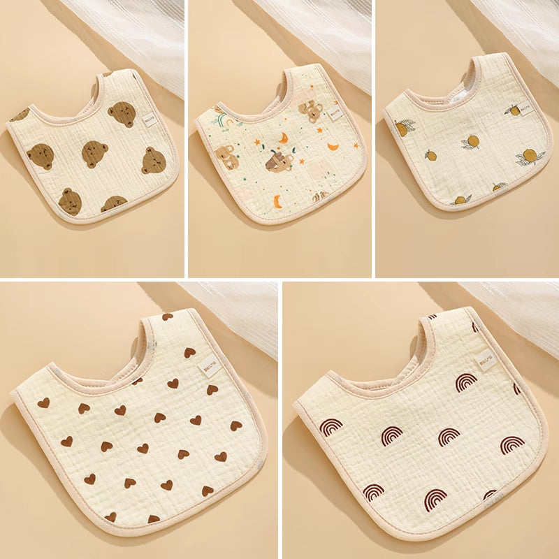 Baby Pure Coton Nettoyant Et Serviette d'eau de bouche