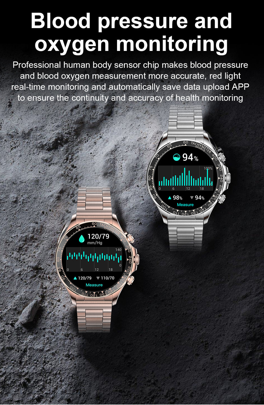 Écran rond Smart Watch EX108 Bluetooth Appel