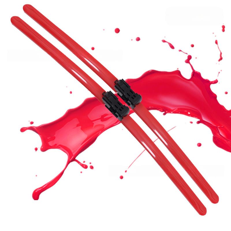 Wiper pare-brise en fibre de carbone coloré