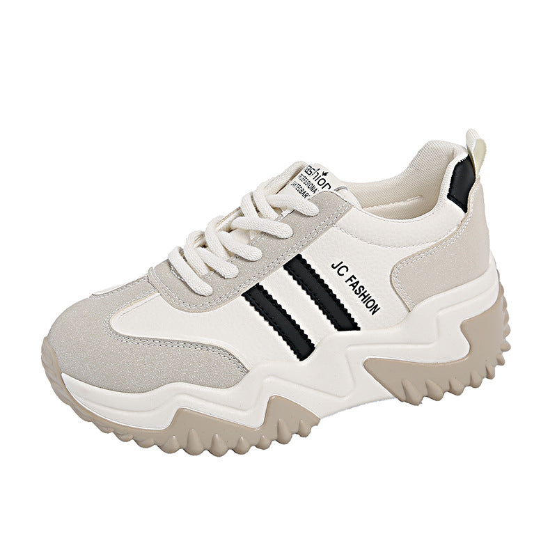 Femmes Stylish Casual Sneakers de course à l'épaisseur