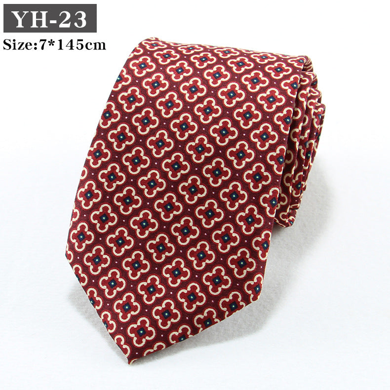 Style coréen Retro Hong Kong style Floral Casual Tie