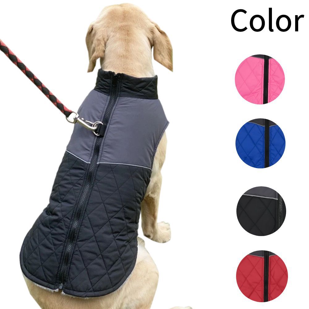 Chest Back Vêtements d'hiver et d'automne pour animaux de compagnie