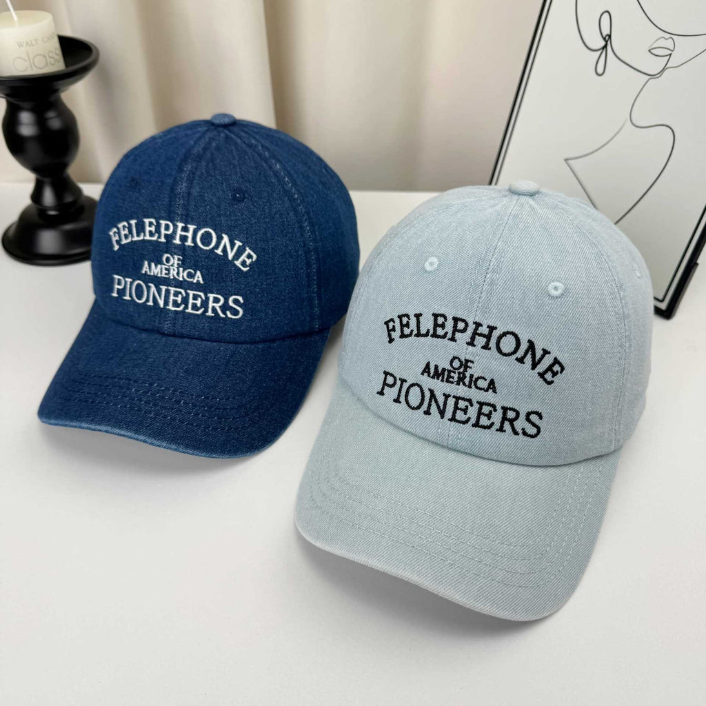Chapeau de baseball de Denim polyvalent pour hommes