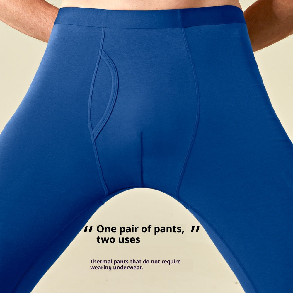 Leggings thermiques confortables sans couture pour hommes