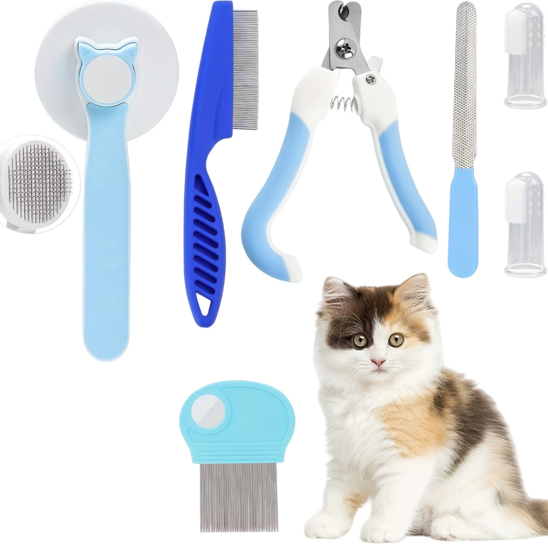 Pinceau à pince à ongles et brosse à dents en silicone