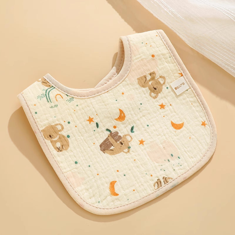 Baby Pure Coton Nettoyant Et Serviette d'eau de bouche