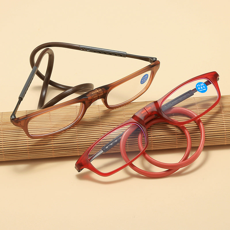 Magnetic Neck-Hang Lunettes Presbyopic confortables et portables haute définition