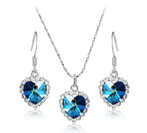 Collier et boucle d'oreille Ocean Star