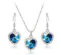 Collier et boucle d'oreille Ocean Star