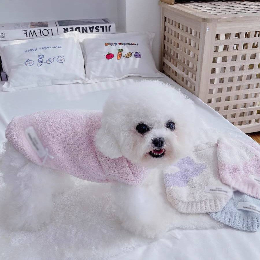 Vêtements pour animaux de compagnie Internet-famous style demi-velvet