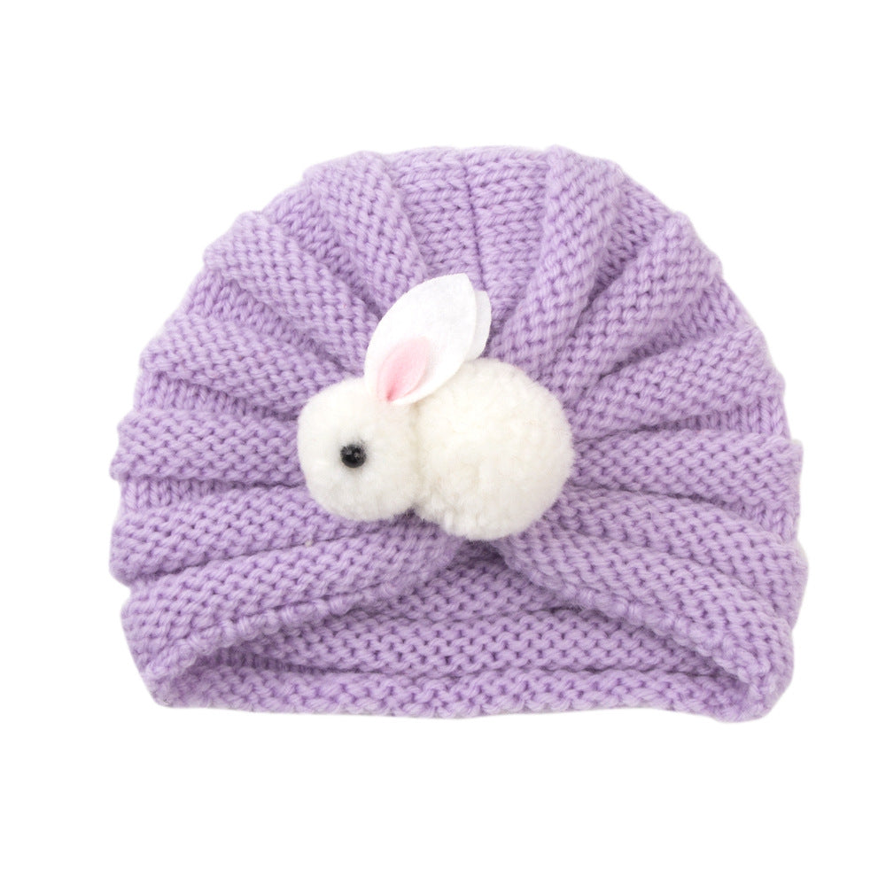 Enfants Chapeau tricoté en laine Automne Et l'hiver